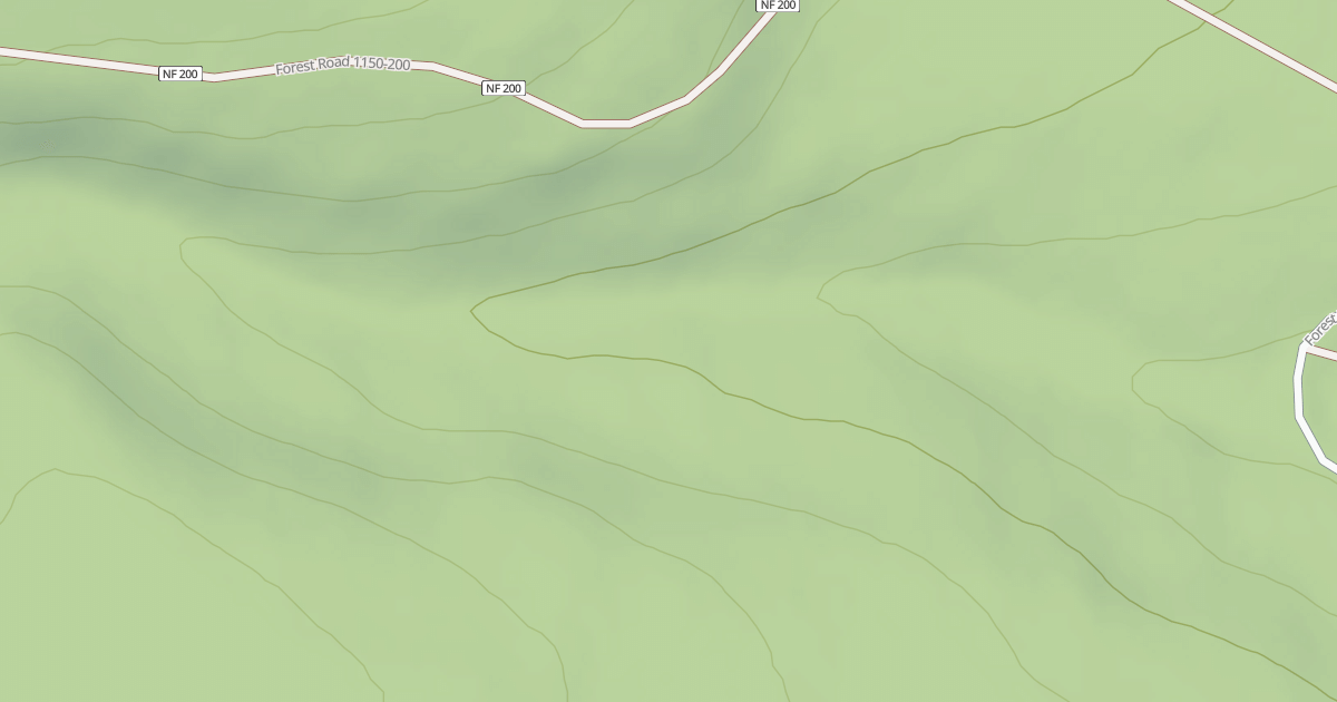 Map preview of USFS Motor Vehicle Use Map Roads {1665254A-DE4B-4A0A-A8A2-F4F8E017D6AD}