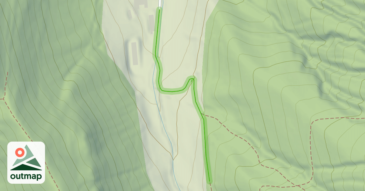 Map of Route de Branchet