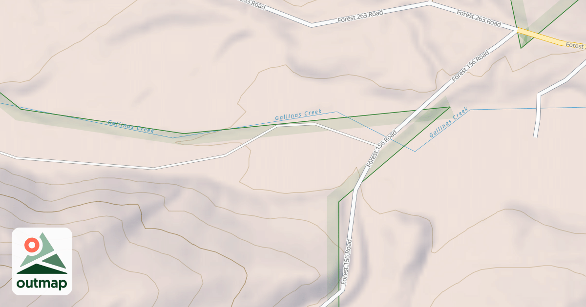 Map of USFS National Forest System Roads {851DB4FE-B002-41F5-AC5D-D91020F0D78F}