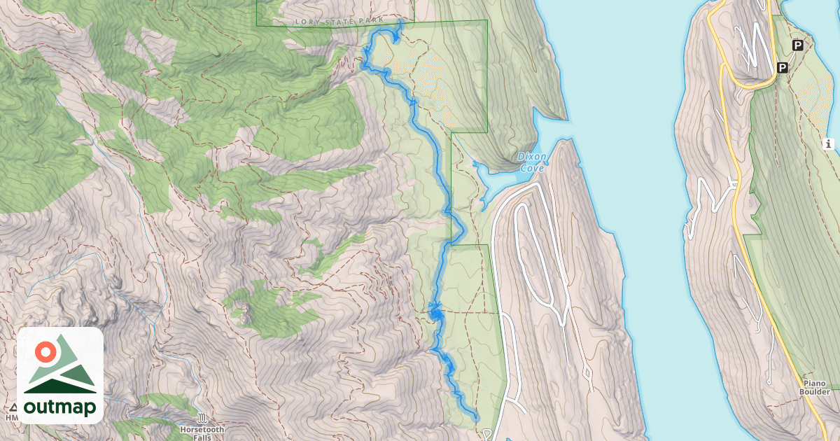 Map of Nomad Trail