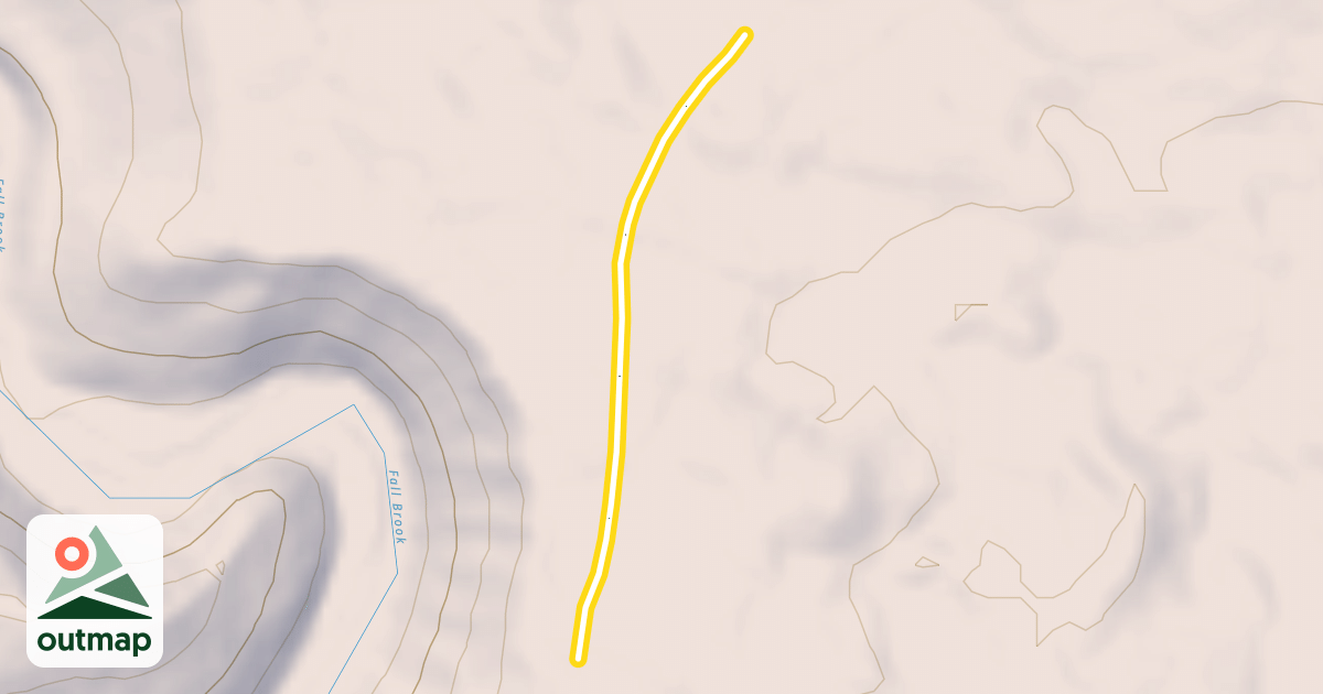 Map of Lower Middle of the Road