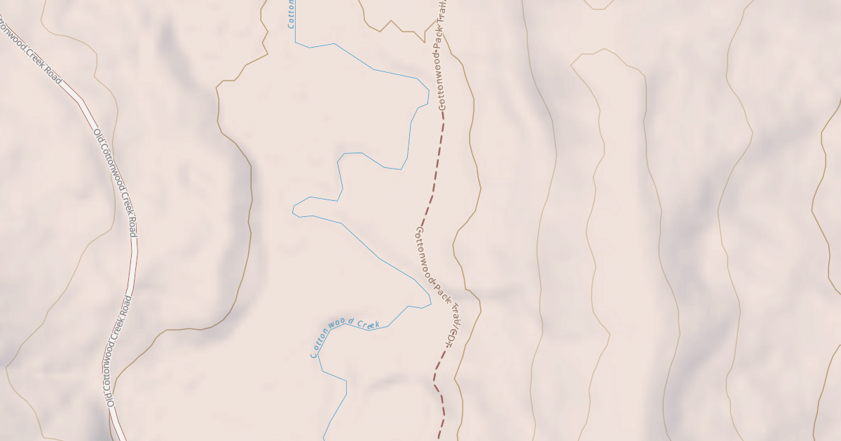 Map preview of Cottonwood (Pack)