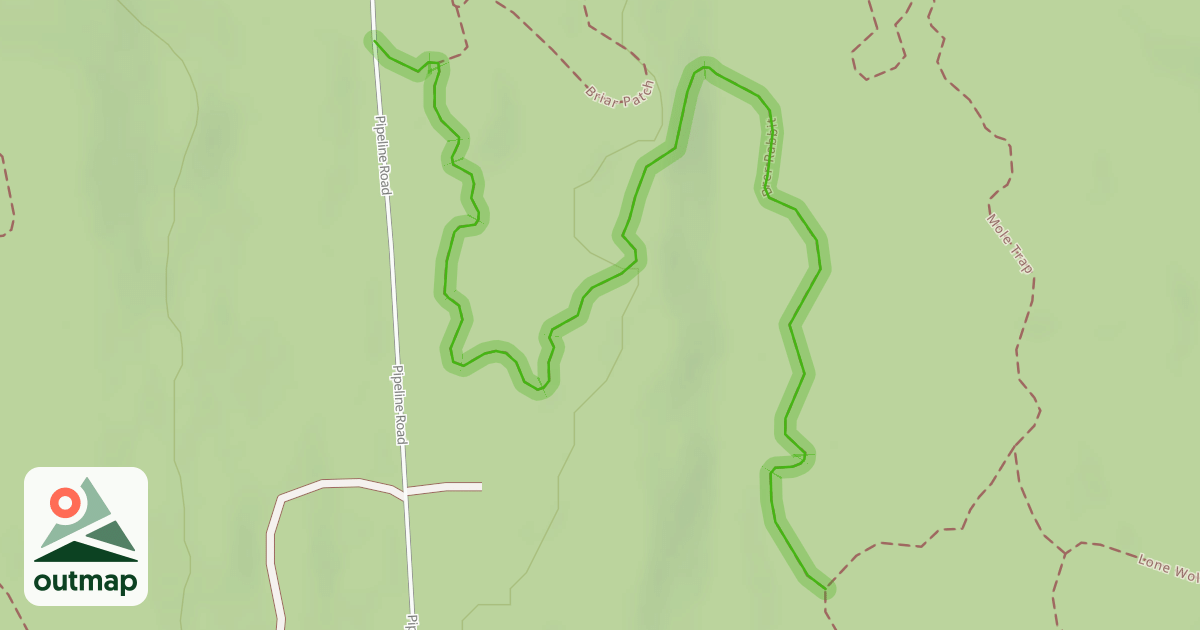 Map of Brer Rabbit