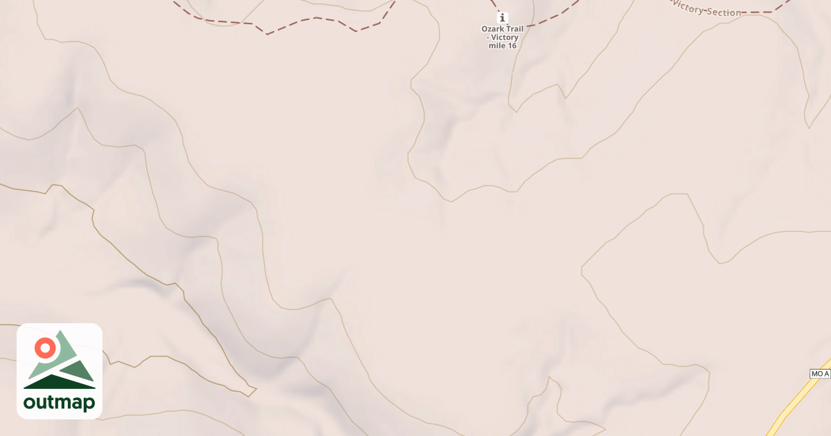 Map of TICK SPUR