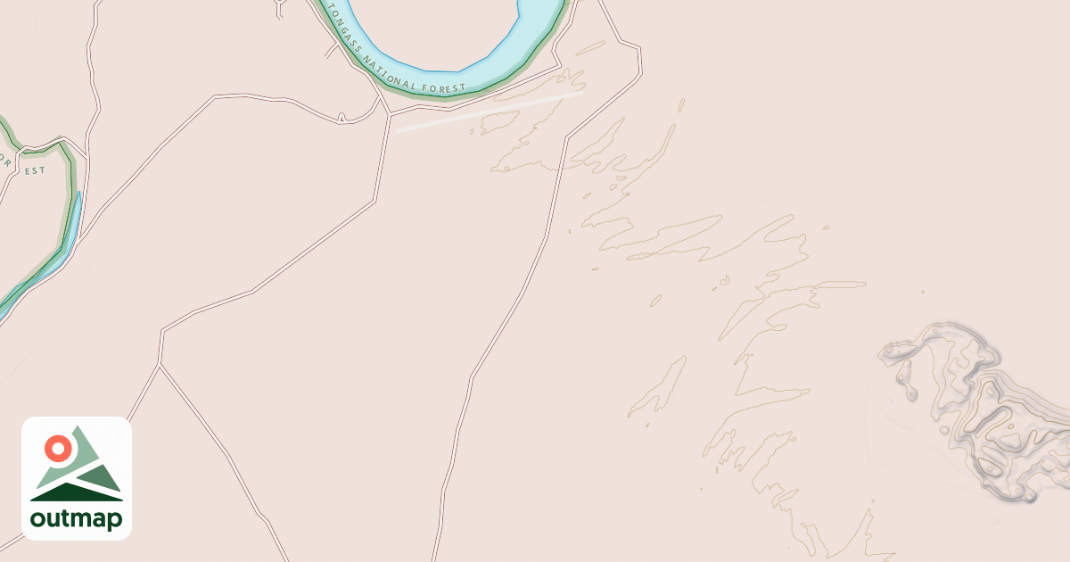 Map of Main Trail South