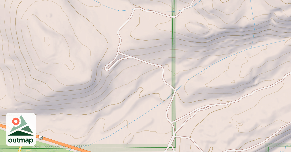 Map of MT. ZION 4WD