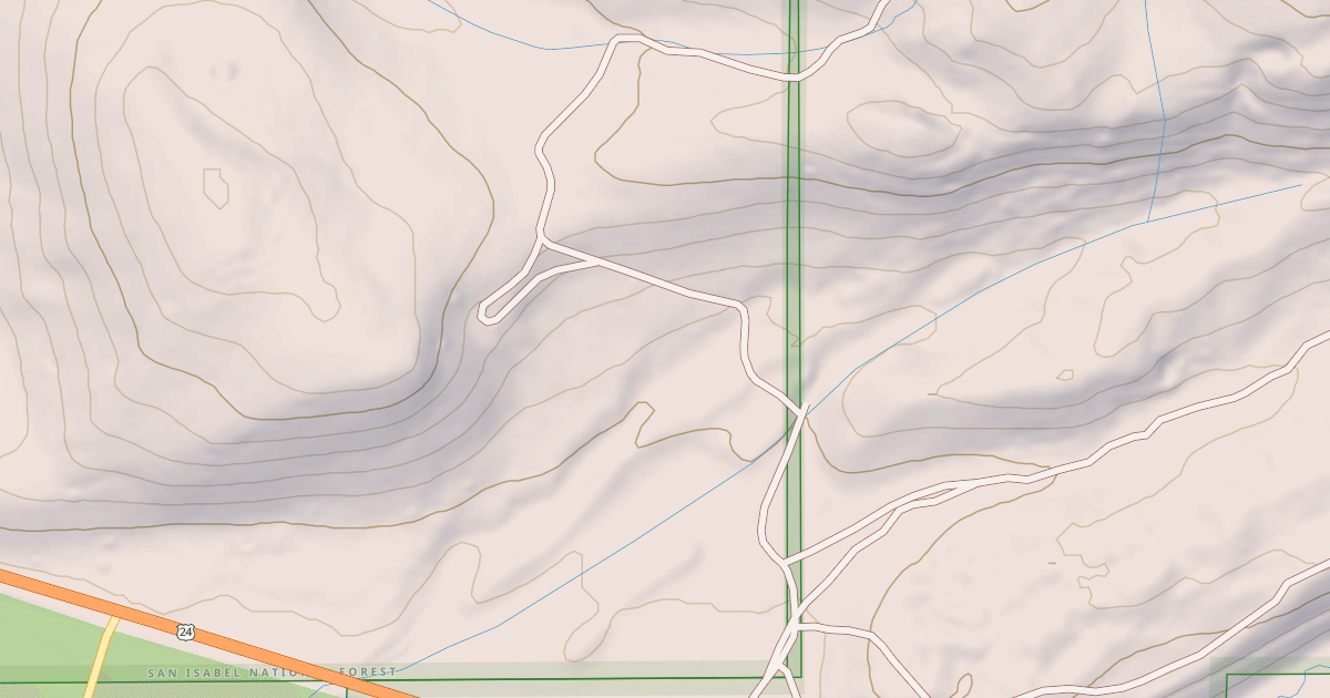 Map preview of MT. ZION 4WD