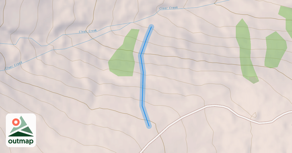 Map of South Chutes