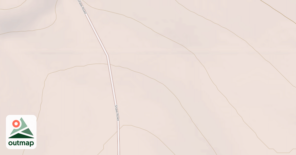 Map of SHAW ROAD SPUR 134