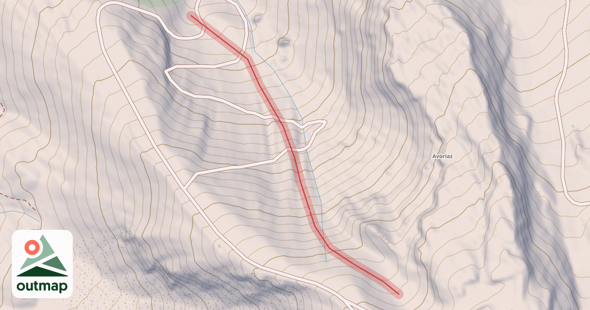 Map of Combe du Machon