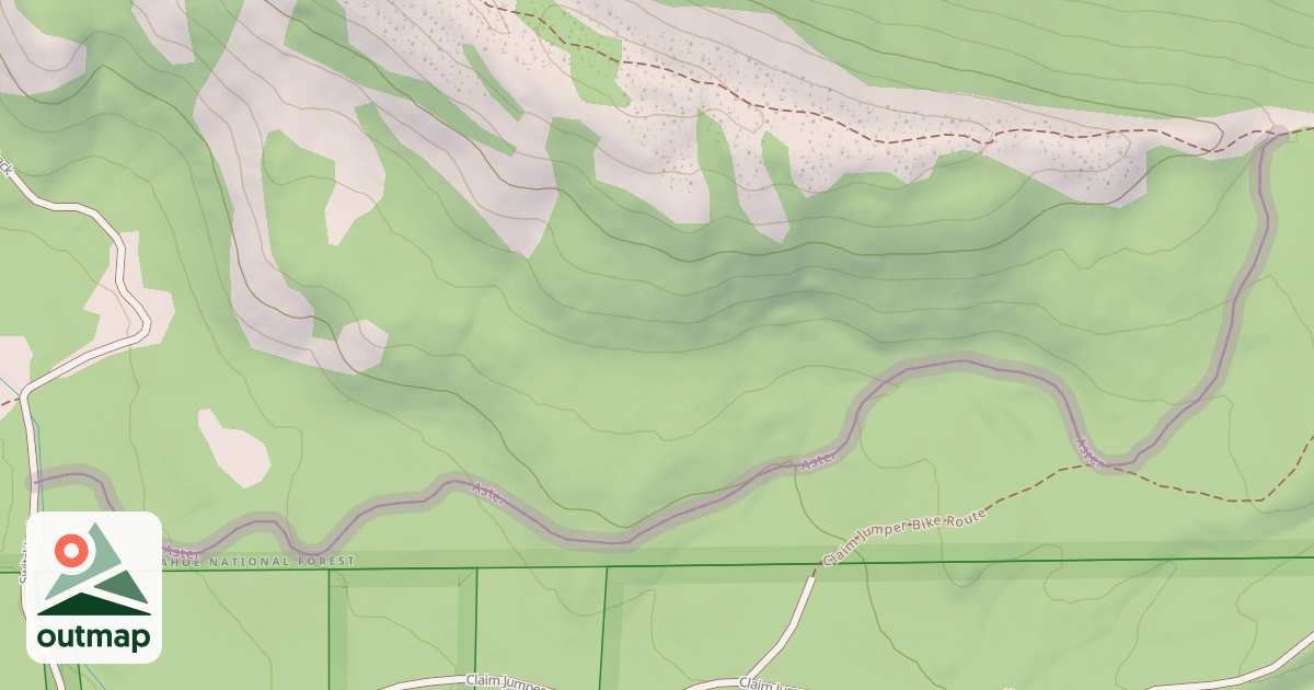 Map of Aster