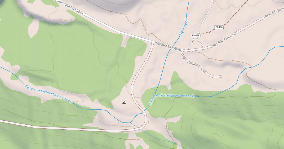Map preview of EAST HERMOSA