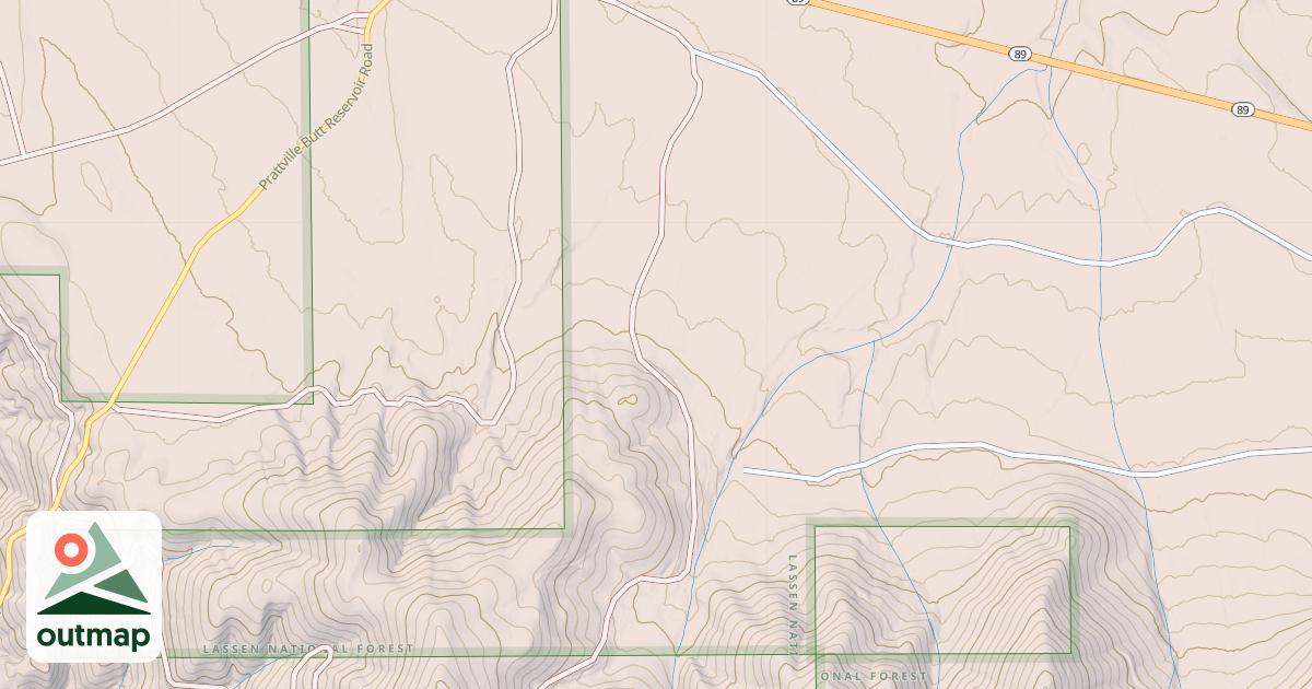 Map of BENTON