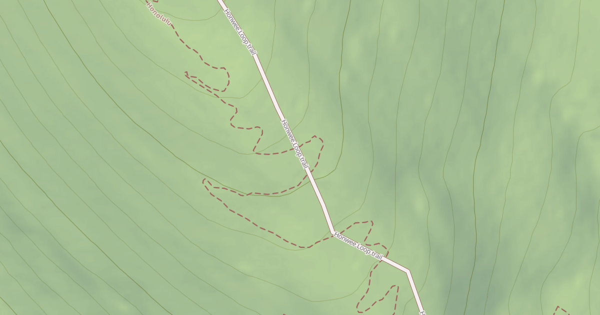 Map preview of Honwee Loop Trail