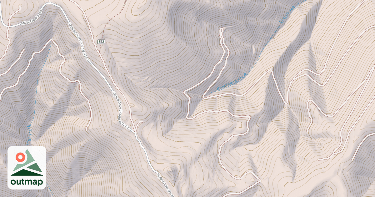 Map of UPPER GREENOUGH