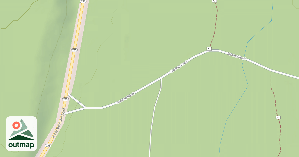 Map of Michaux State Forest – Snowmobile Trail System (Southern)
