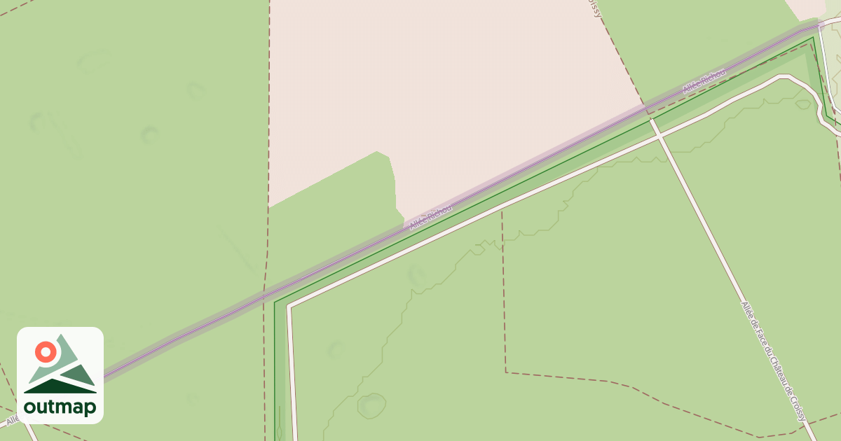 Map of Allée Richou
