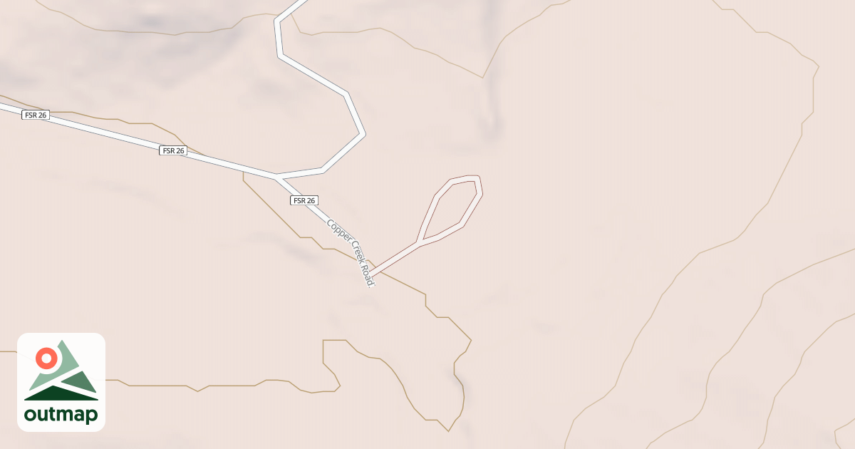 Map of SUCKER CREEK CAMPSITE