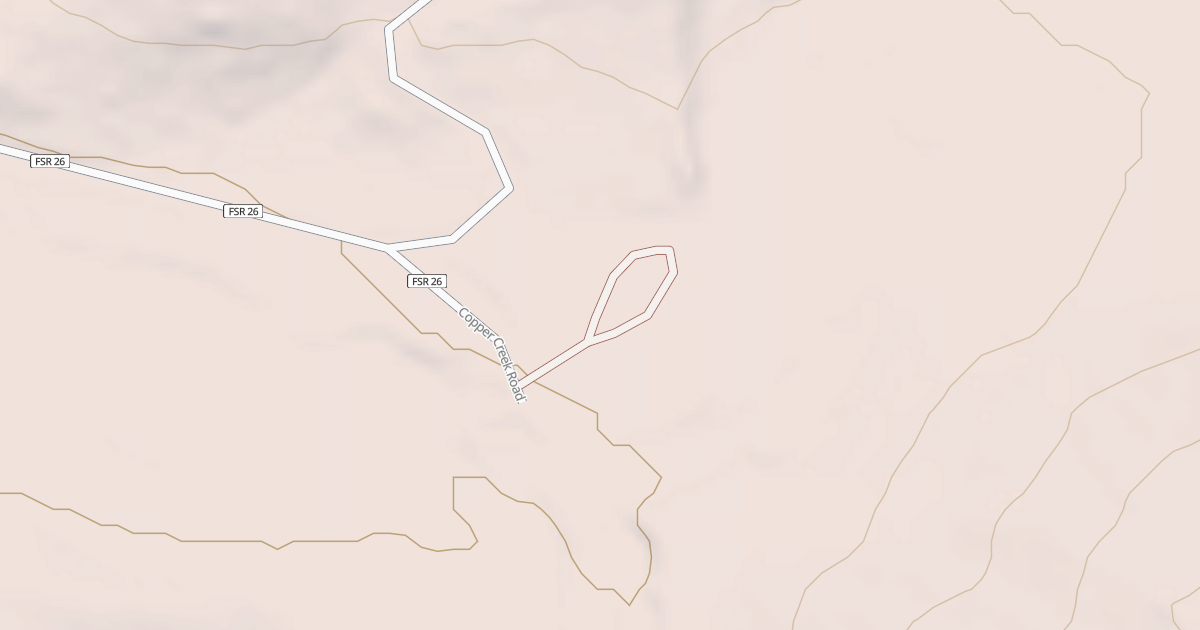 Map preview of SUCKER CREEK CAMPSITE