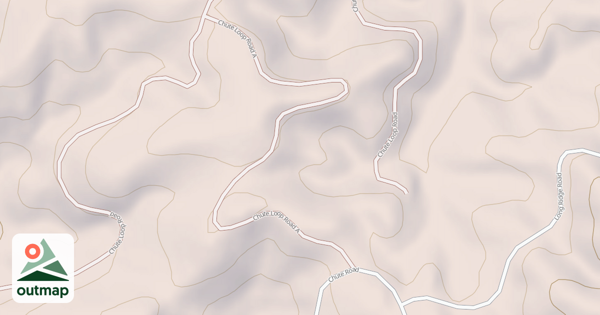 Map of CHUTE LOOP A