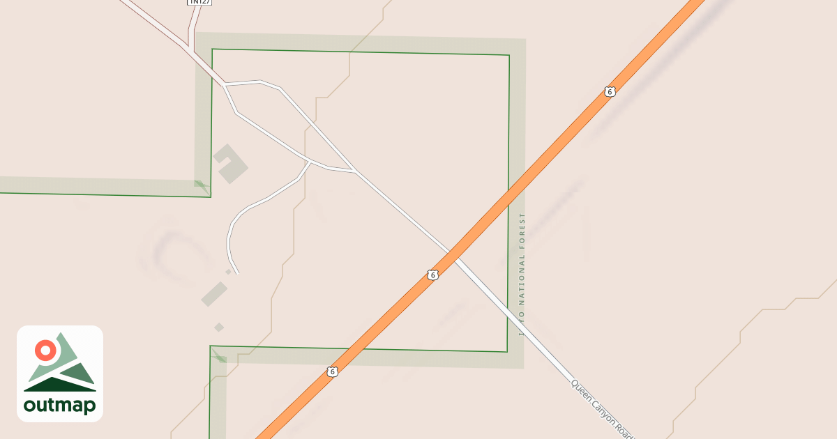 Map of USFS National Forest System Roads {CD37C7B2-25A4-468F-B0F6-84D0AA6ED850}