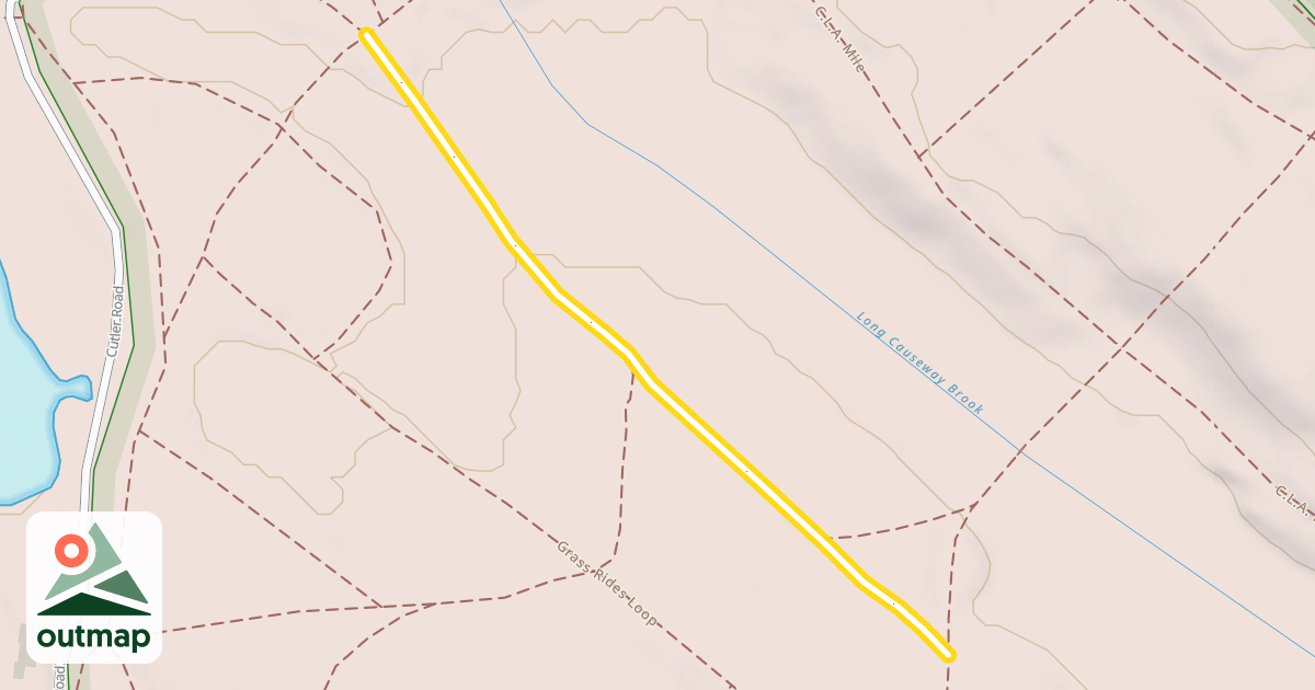 Map of Pinnacle Trail