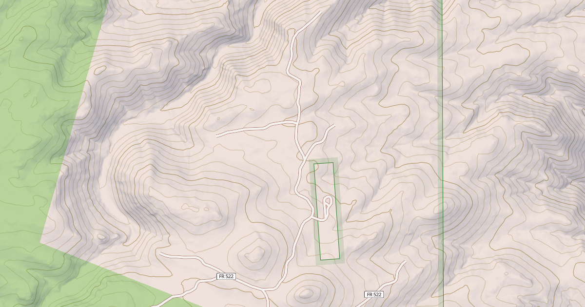 Map preview of CHIMNEY PARK SPUR E