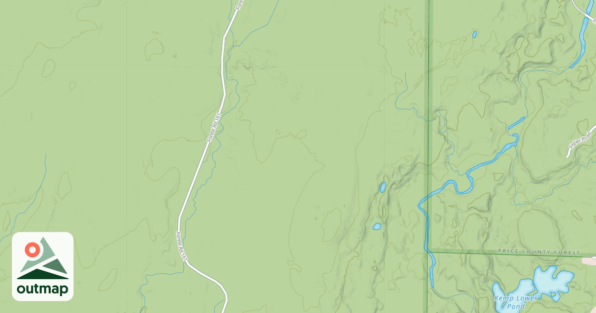 Map of FR 161CA