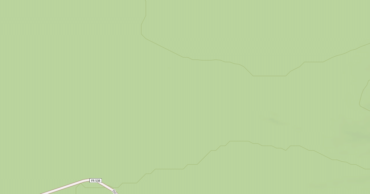 Map preview of BEAR CREEK ROAD SPUR A
