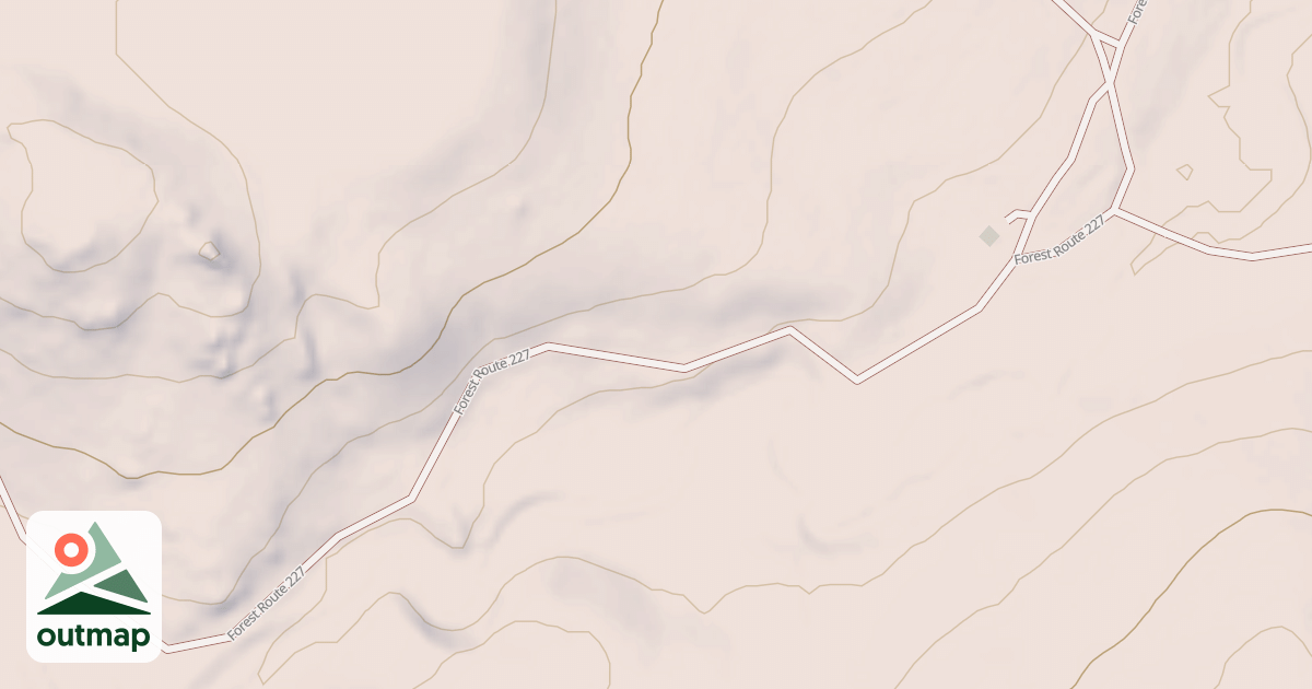 Map of WOODROCK GUARD STATION