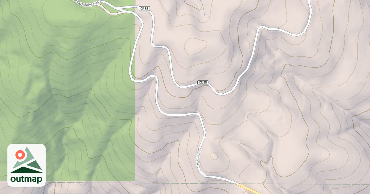 Map of HULL ROAD