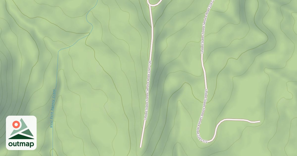 Map of USFS Motor Vehicle Use Map Roads {88AD78BA-9A4A-4AAC-8460-83B9FA4266E0}