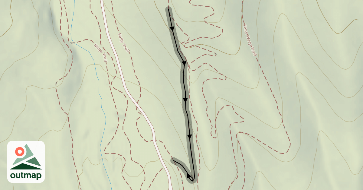 Map of Drop In Trail