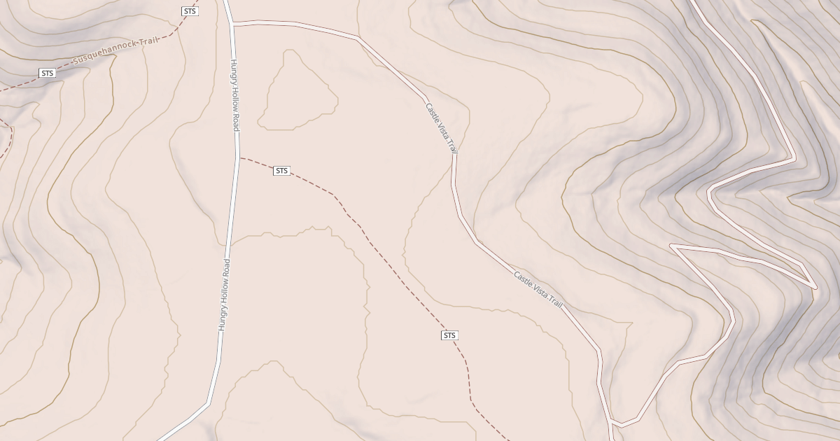 Map preview of Susquehannock State Forest Snowmobile Trails