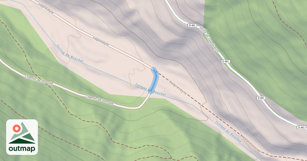 Map of Rousine