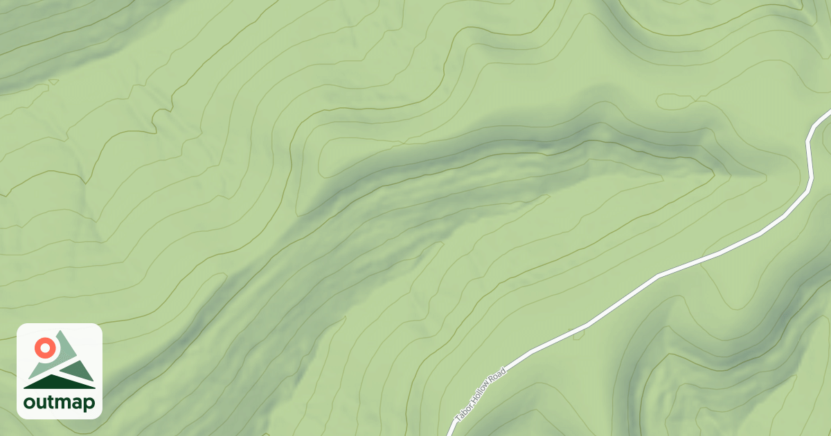 Map of BULL CREEL