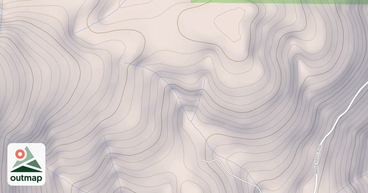 Map of CAMPBELL CREEK