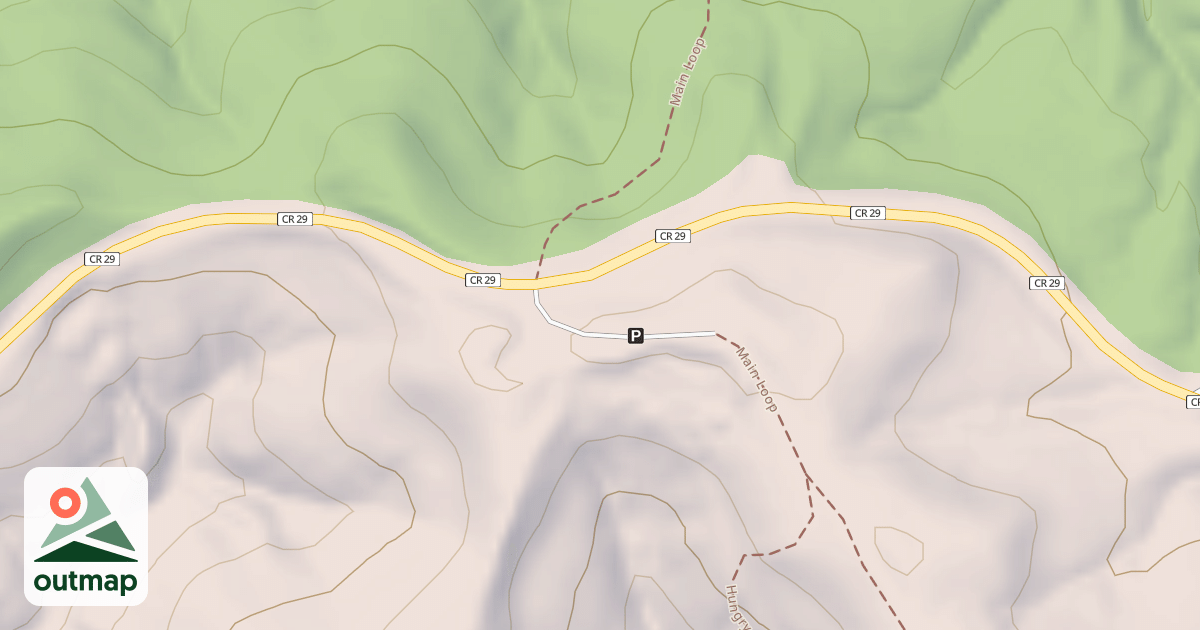 Map of IR SAND HILL