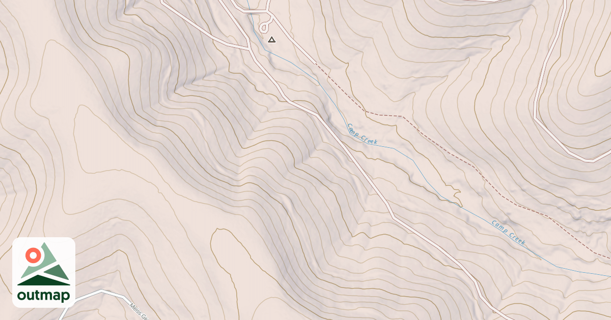 Map of CAMP NELSON
