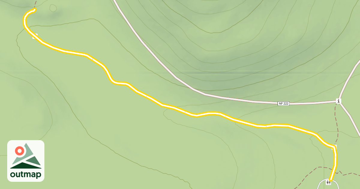 Map of Swampy Lakes Trail #23