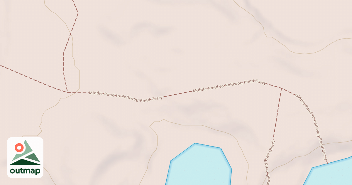 Map of Horseshoe Pond Trail