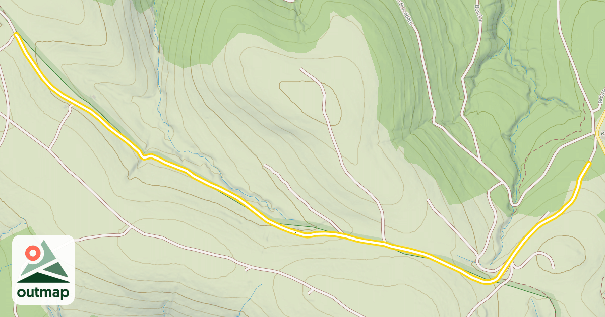 Map of Chemin de Montgros