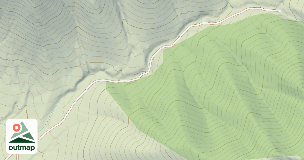 Map of HENRY CANYON