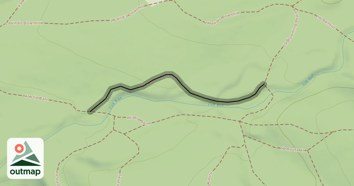 Map of 75 Canaan Revisited