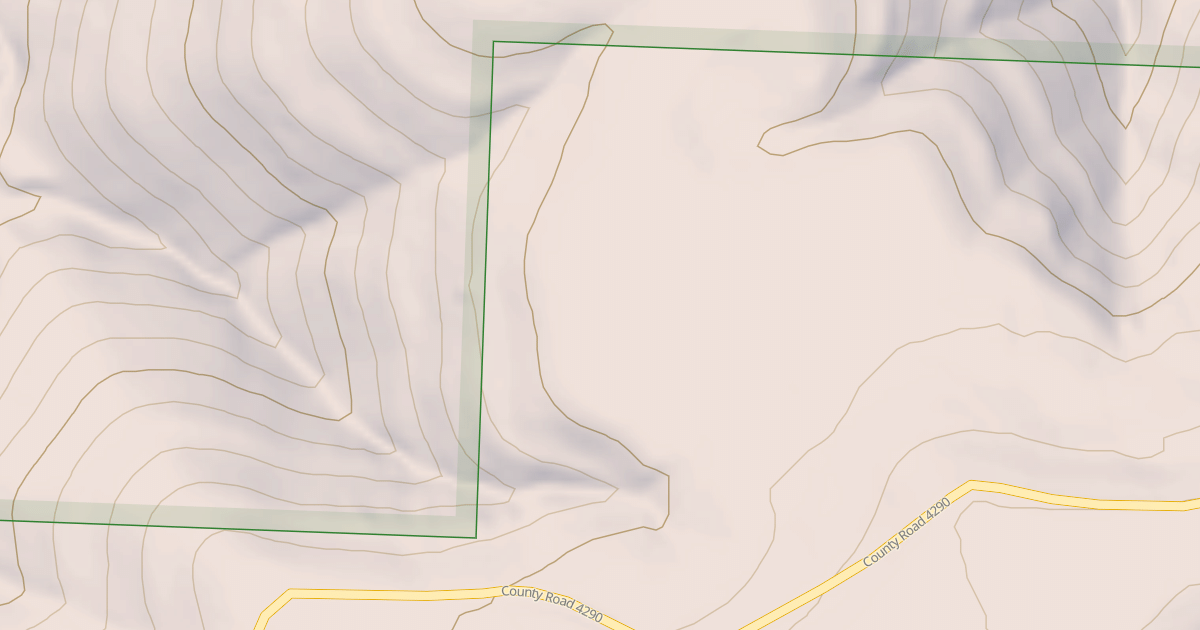 Map preview of USFS National Forest System Roads {0EA2578C-BB8D-438F-9D6B-029225637B55}