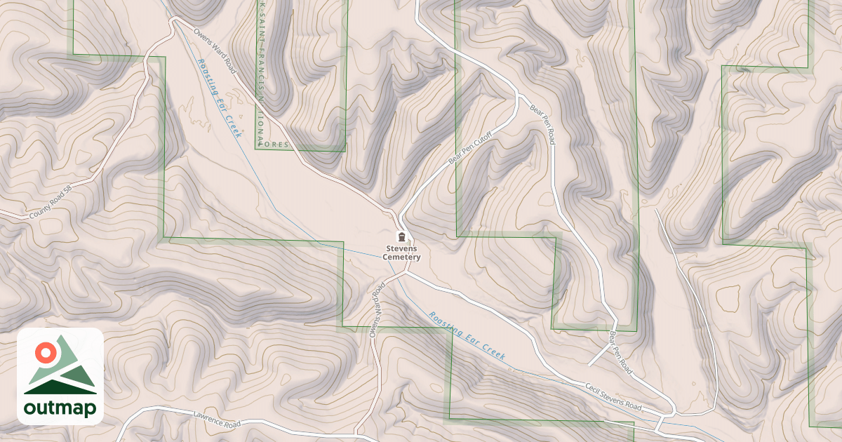 Map of CARNEY