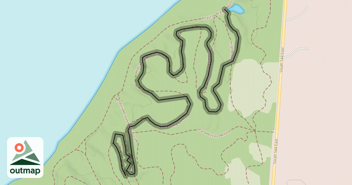 Map of Advanced Geology