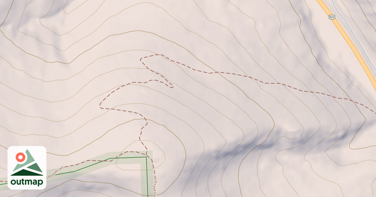 Map of USGS National Digital Trails f43a37c9-a99d-40fc-8c93-ded0a275f90d