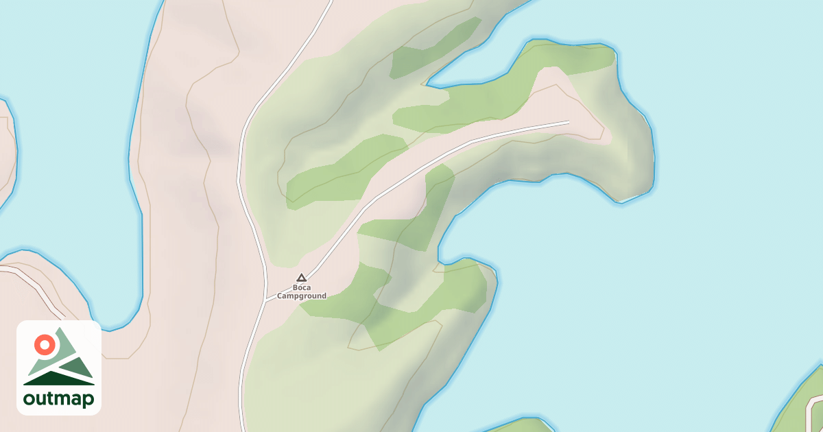 Map of BOCA CAMPGROUND