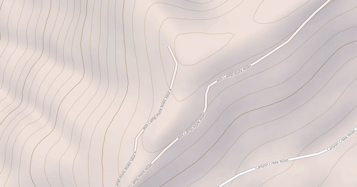 Map preview of BOX CAMP POINT